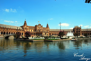 Plaza de España , concebida para la Exposición Iberoamericana de 1929