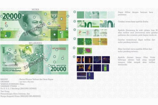 Desain Uang Baru NKRI 2017 Terbaru [Berita info terupdate]