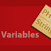 المتغيرات النصية فى php