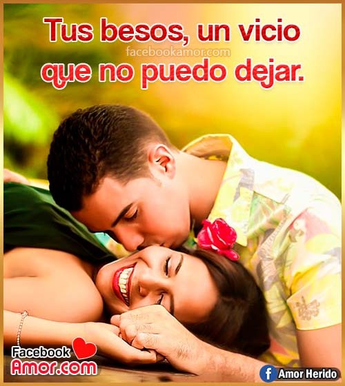 imagenes romanticas de besos