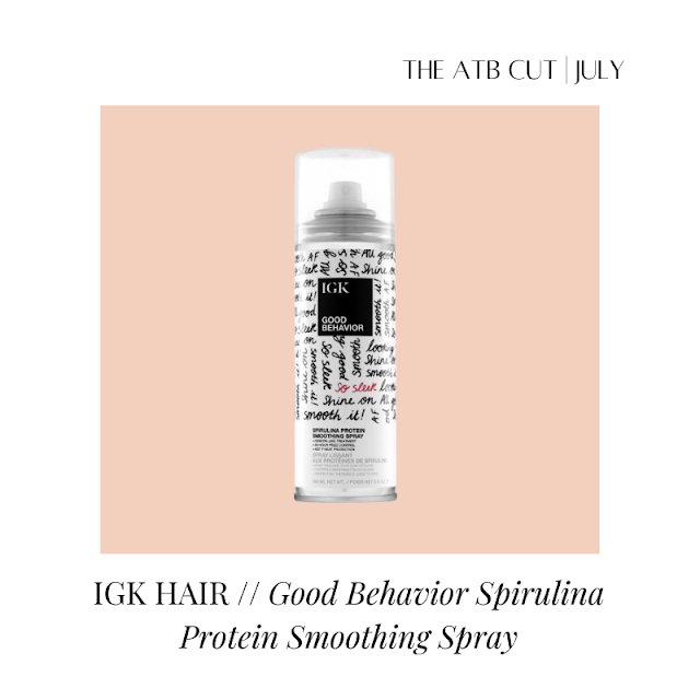 IGK Hair Good Behavior Spirulina Protein Smoothing Spray