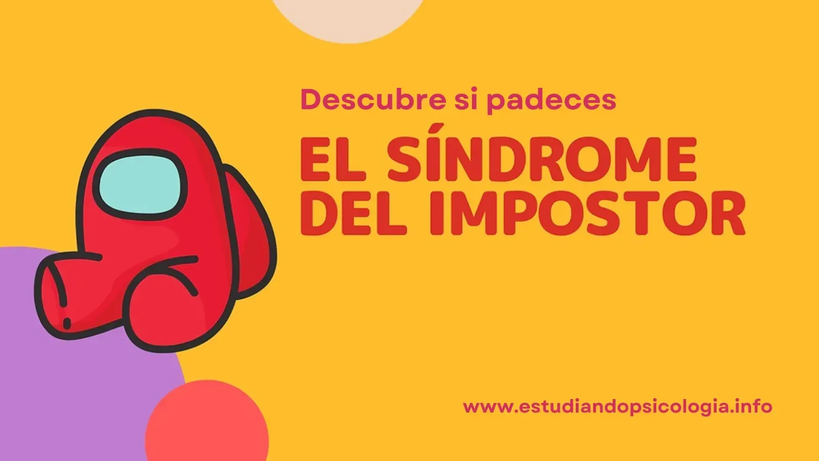 Descubre si padeces el Síndrome del impostor.