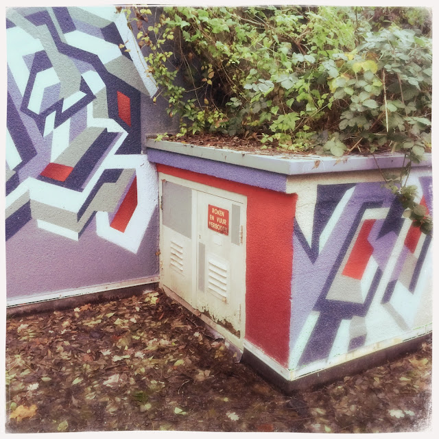 Geïnstitutionaliseerde graffiti, Arnhem. Hipstamatic: Scott S + Dreamy. Foto: Robert van der Kroft