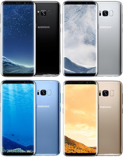 Pilihan warna Samsung Galaxy S8 Plus