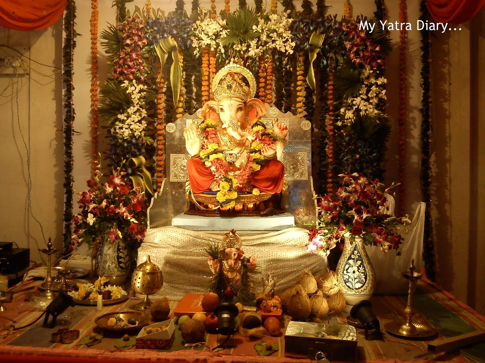 Ganpati Decoration Ideas: Ganesh Decoration Photos & Videos