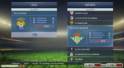 PES 2015 VirtuaRED.com Patch 2015 Season 2015/2016