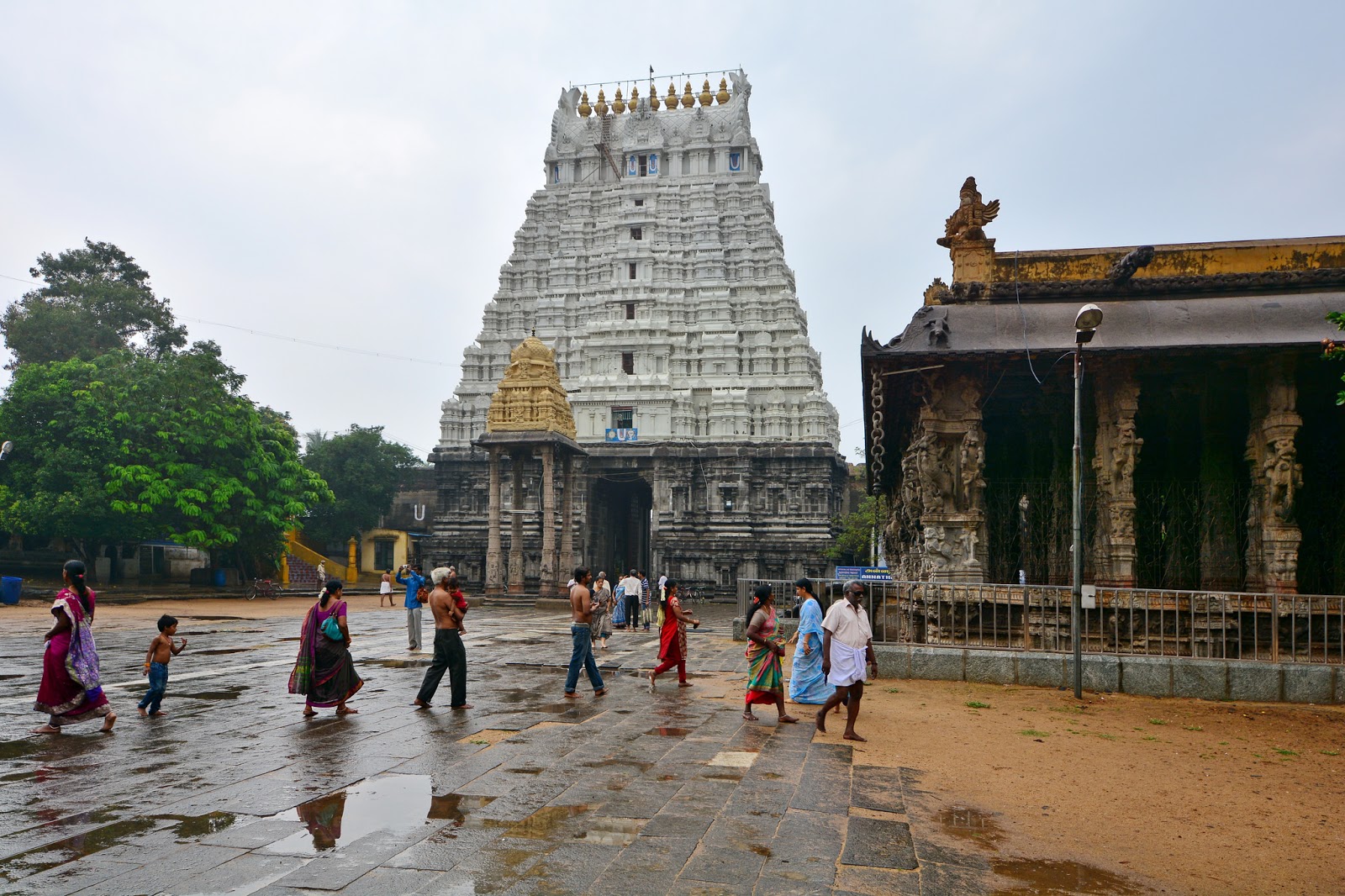 Tamilnadu Tourism Varadharaja Perumal Temple Hastagiri Kanchipuram