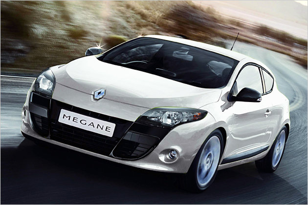 2011 Renault M gane Coup Emotion The car can be had only in Arctic White 