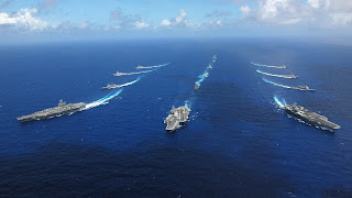 US Navy aircraft carriers