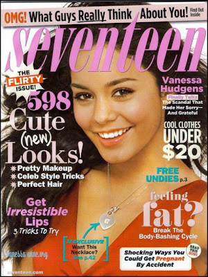 Vanessa Hudgens Does Seventeen Magazine Feb