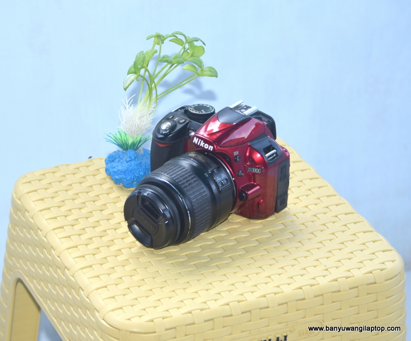 Jual Kamera DSLR Nikon D3100 Merah Di Banyuwangi 