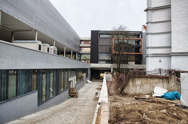 Baustelle BMW Haupstadtniederlassung in Berlin, Masurenallee 8-14, 14057 Berlin, 02.01.2014