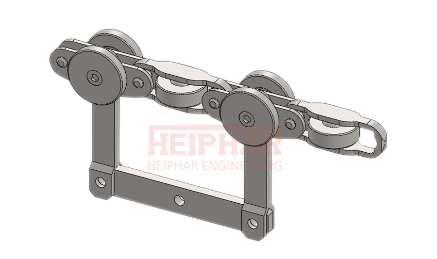 ลักษณะโซ่ Z-5075 Trolley Conveyor