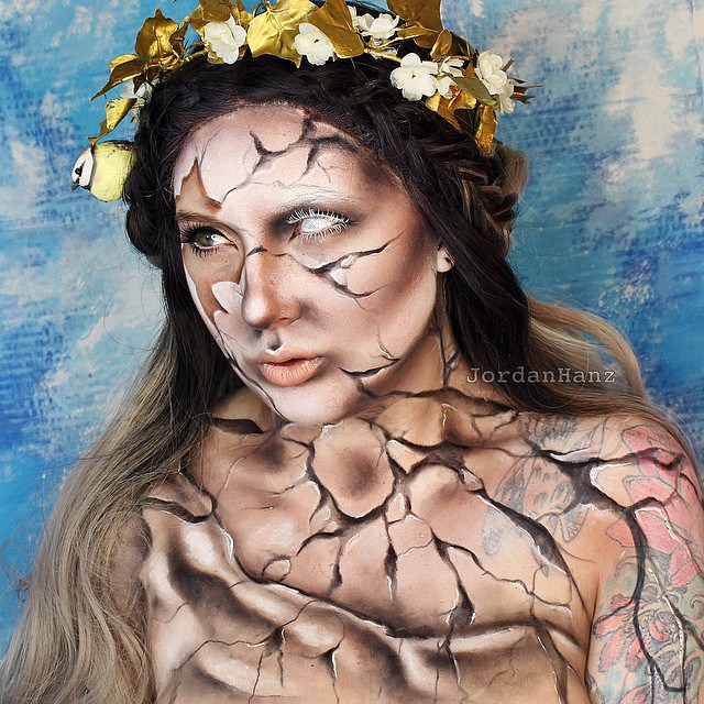 Incríveis e criativos trabalhos de Body e Face Painting de Jordan Hanz