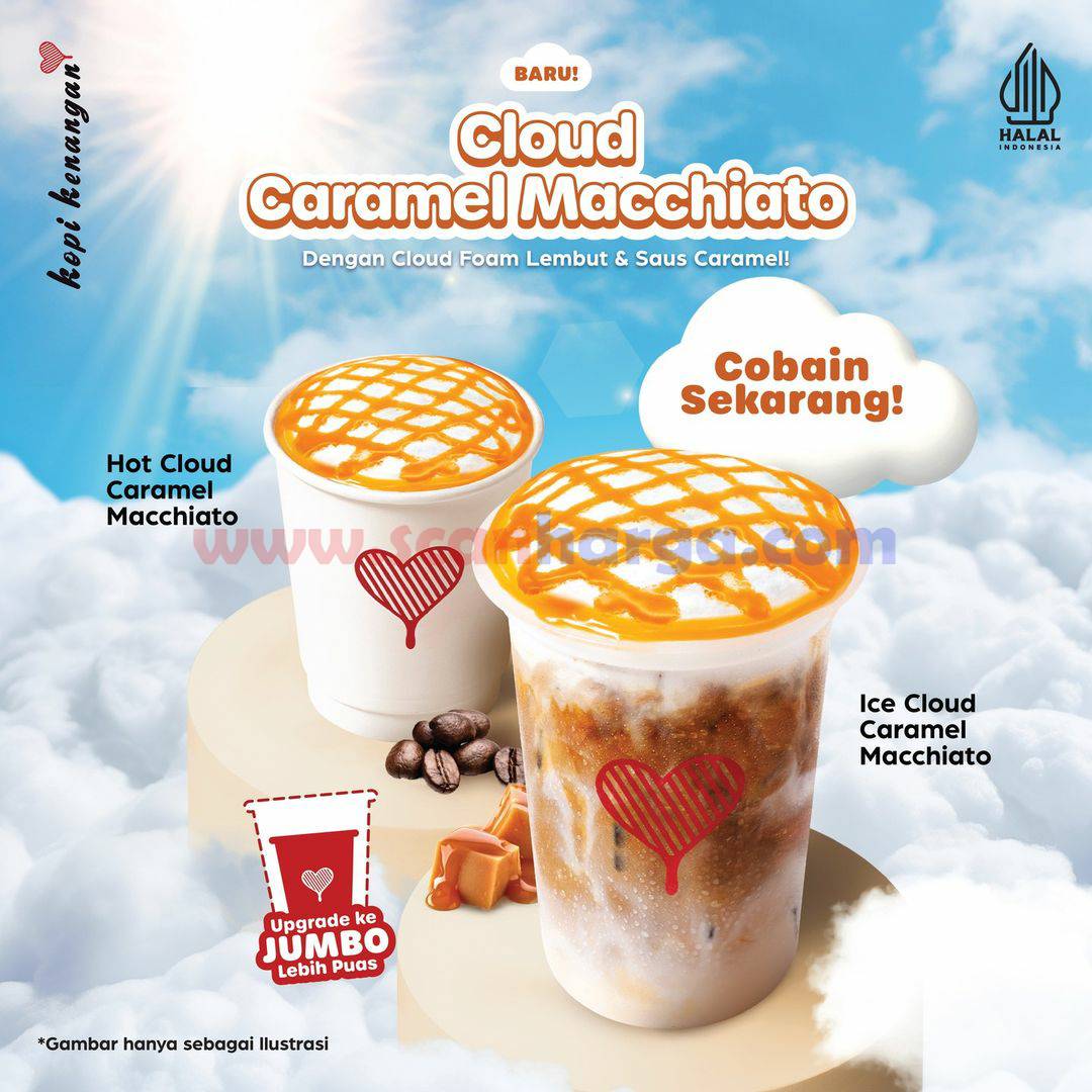 BARU! Cloud Caramel Macchiato dari KOPI KENANGAN