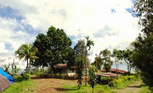 pos menuju curug lawe-curug benowo -wisata semarang