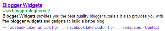Meta description Tags displayed on Google Meta description Tags displayed on Google