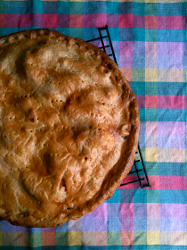 apple pie, homemade, baked pie