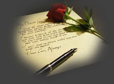 lettre d'amour en anglais