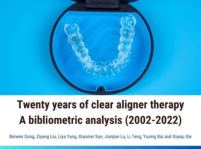 PDF: Twenty years of clear aligner therapy: a bibliometric analysis (2002-2022)