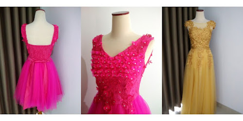  HARGA SEWA DRESS PINK