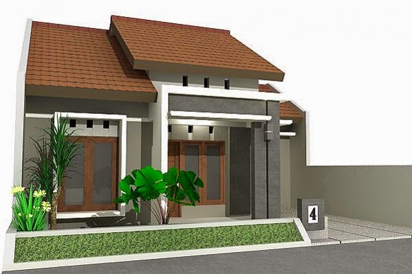 Model Rumah  Minimalis Modern Type  54  Rumah  Minimalis