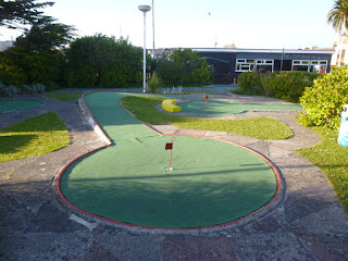 Gilmores Golf minigolf course in Newquay, Cornwall