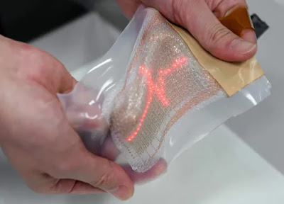 Ultrathin, elastic skin display developed
