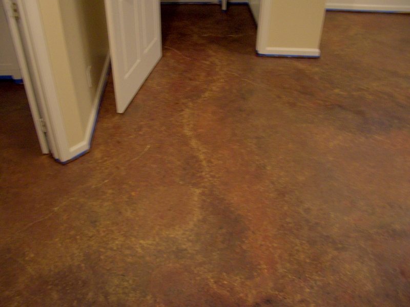 Cool Home Creations: Finishing Basement: Faux Finished Floor