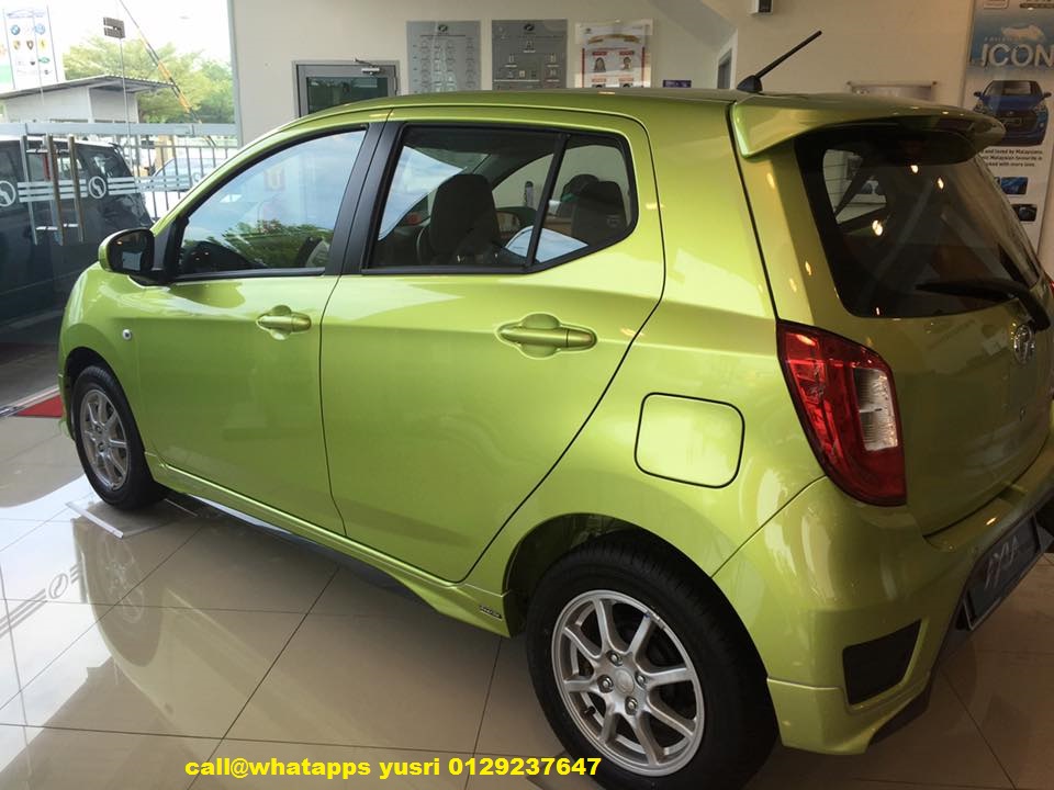 Promosi Perodua Axia standard G + Bodykit original Gear Up 