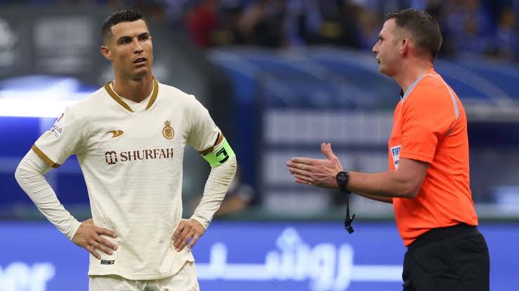 Premier League referee Michael Oliver was paid huge fee for officiating Cristiano Ronaldo's team in Saudi Arabia