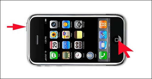 reboot iphone