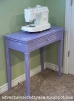 Sewing Table Makeover