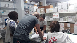 Tim MSF Sumbangkan Pasokan Obat dan Perlengkapan Medis ke Gaza 