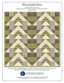 MOUNTAIN PASS Quilt Pattern // Kristy Daum for Windham Fabrics