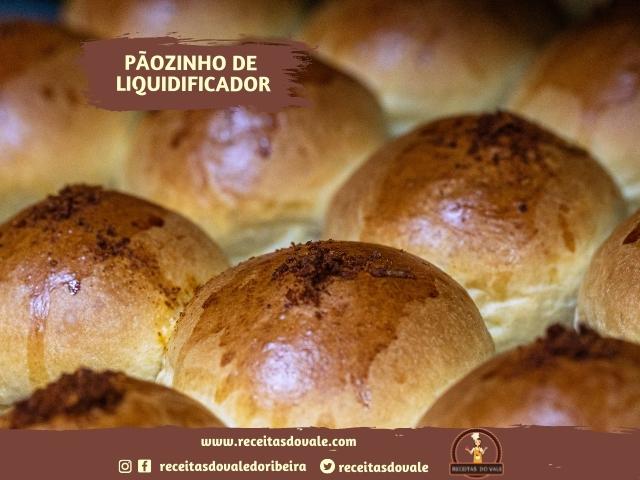 Receita Pãozinho de Liquidificador