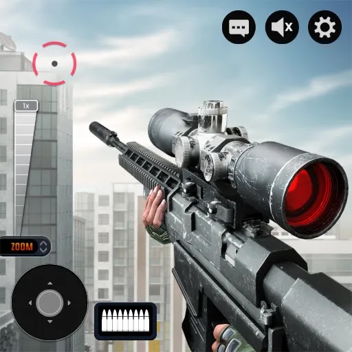 Sniper 3D Assassin v4.35.12 (Menu, VIP, Money, Ammo)