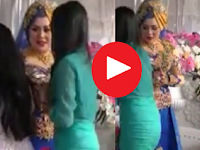  Astaghfirullah! VIDEO Datang ke Pesta Nikahan... Tamu Ini Lakukan Hal Tak Terduga ke Mempelai Wanita. Perhatikan Tangannya... 