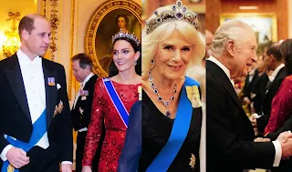 King Charles III hosted diplomatic reception