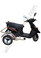 Side Wheel Attachment Scooty Pep Plus