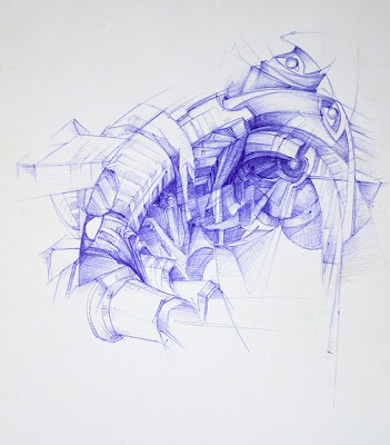 ballpoint pen art