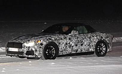 BMW Z5 Roadster spotted for the first time