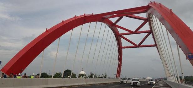 Jembatan Musi IV Palembang Beroperasi Awal Januari 2019