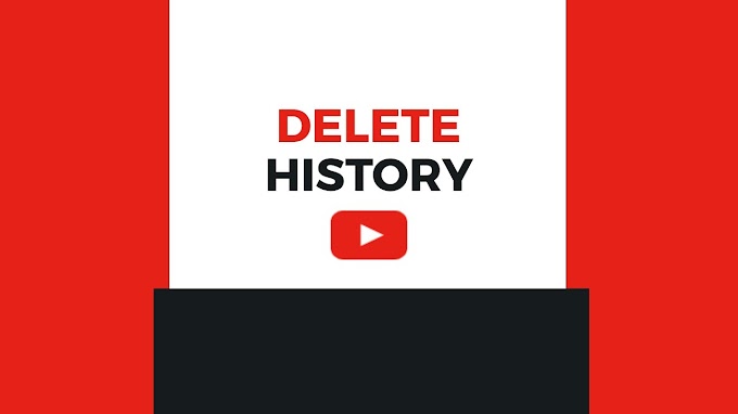 HOW TO DELETE YOUTUBE HISTORY -  SEARCH  WATCH HISTORY