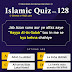 Islamic Quiz 128