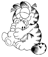 Garfield para pintar