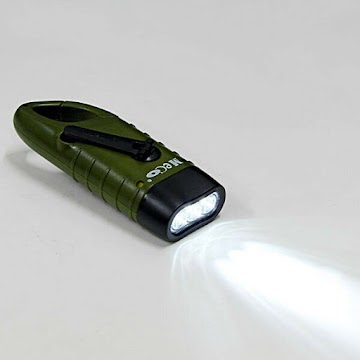 Flashlight Solar Power Rechargeable Hown - store