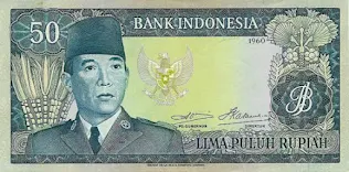 50 Rupiah 1960 (Soekarno I)