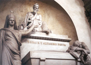 XVI.  GARA DI POETI PER L'EPITAFIO DI DANTE. XVII. Epitafio.