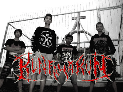 Kunfayakun Band Harmonic Death Metal / Deathcore Nganjuk Jawa Timur Indonesia Foto Personil Logo Artwork Wallpaper